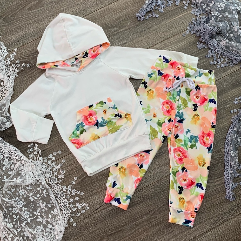 Boutique Girls Hooded Jogger